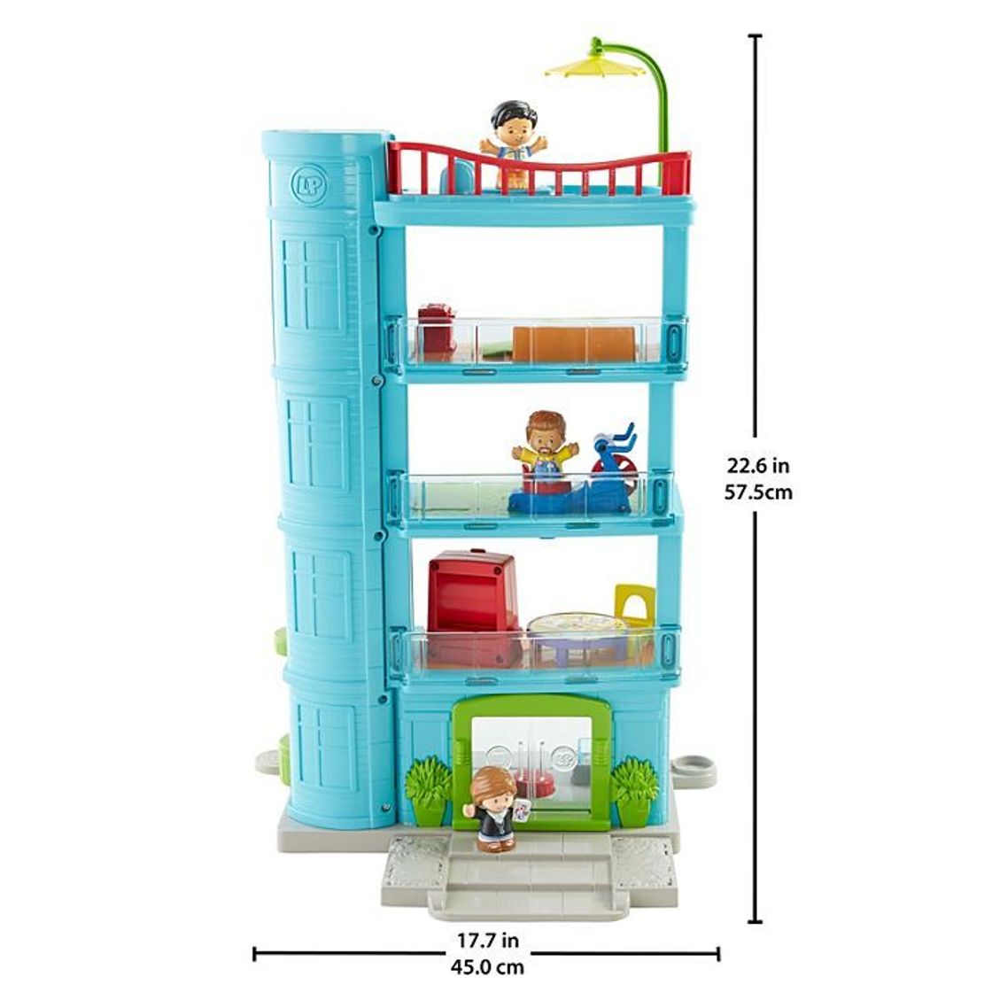 Moda Little people edificio vecinos amigables 