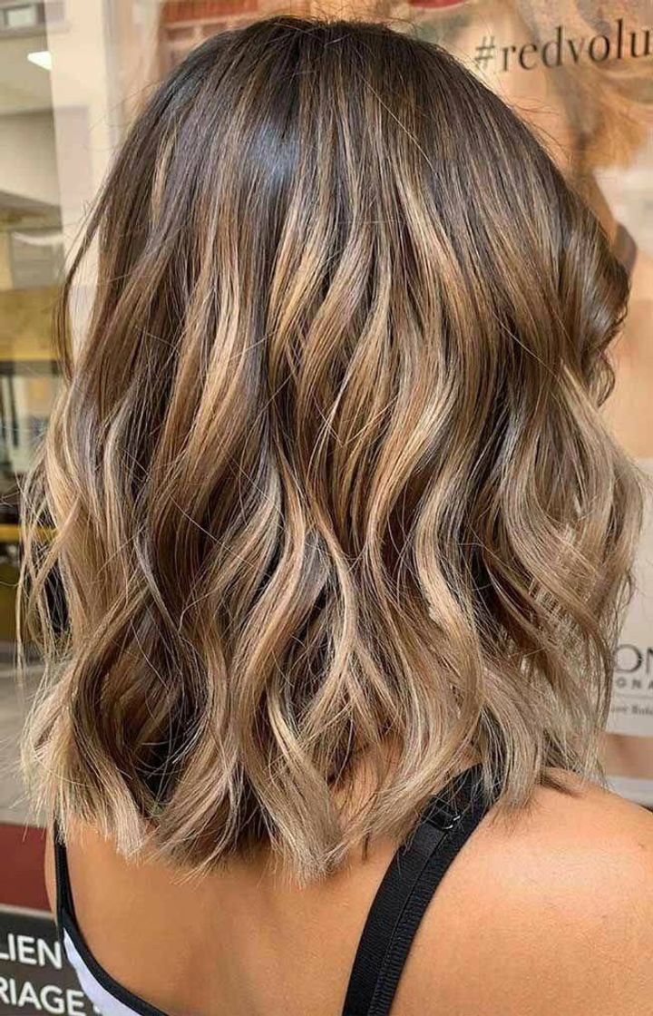 Social Cabelo morena Iluminada