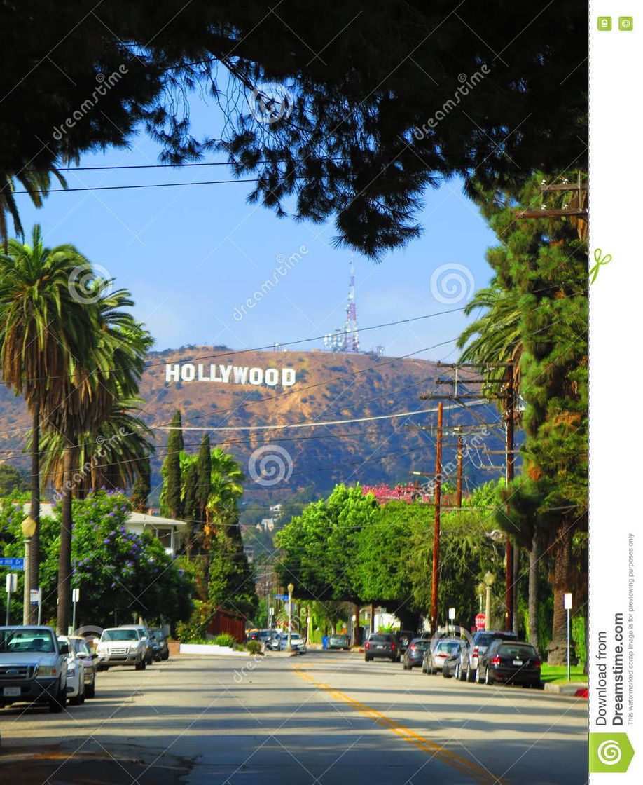 Place Hollywood Sign