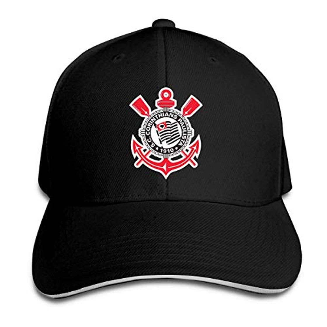 Moda SRRen Gorra de Beisbol Corinthians Paulista Sandwich Cap Gorra de béisbol para Mujer para Hombre Regulación Gratuita