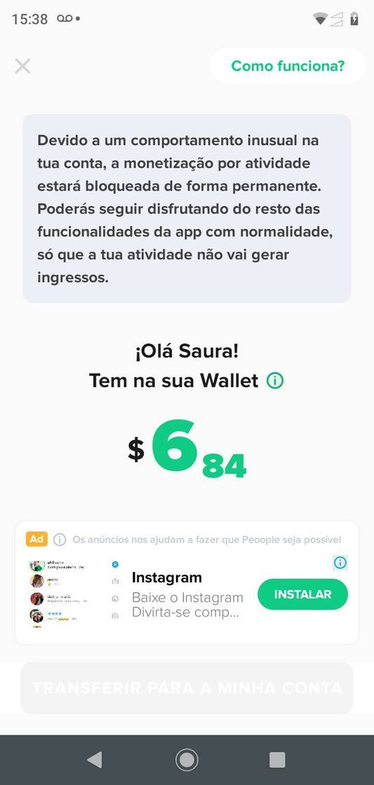 Moda Tô furiosa com este app