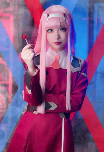 DARLING in the FRANXX Zero Two Code 002 Outfit Cosplay Dress