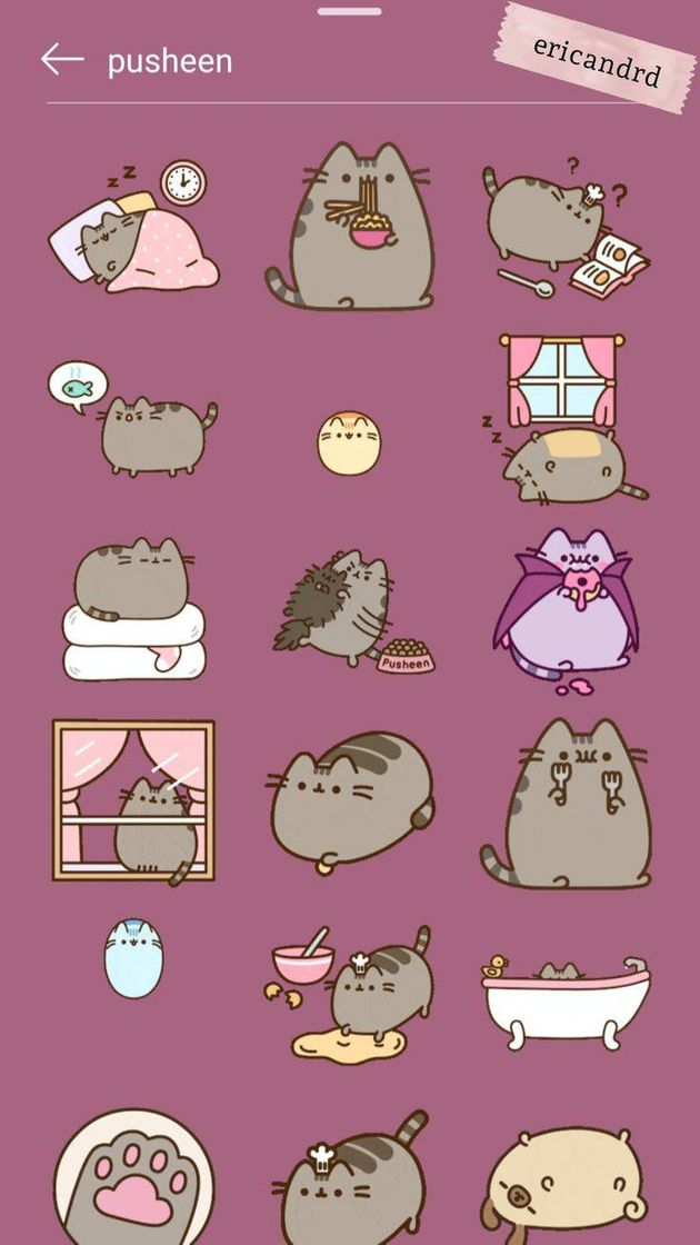 Moda PUSHEEN💟