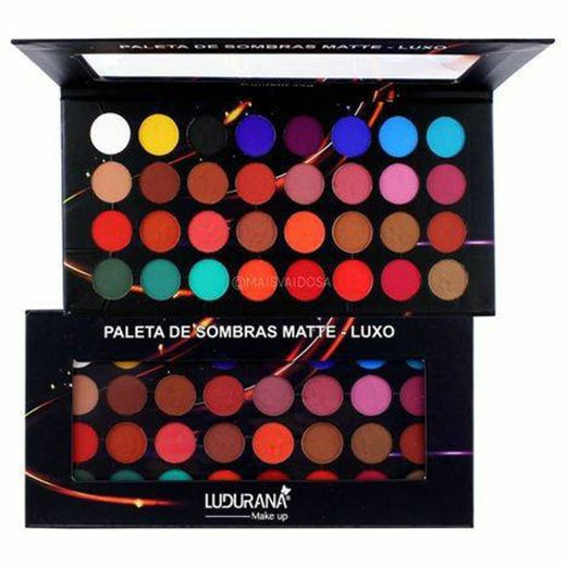 Paleta de Sombras Luxo 32 cores Ludurana