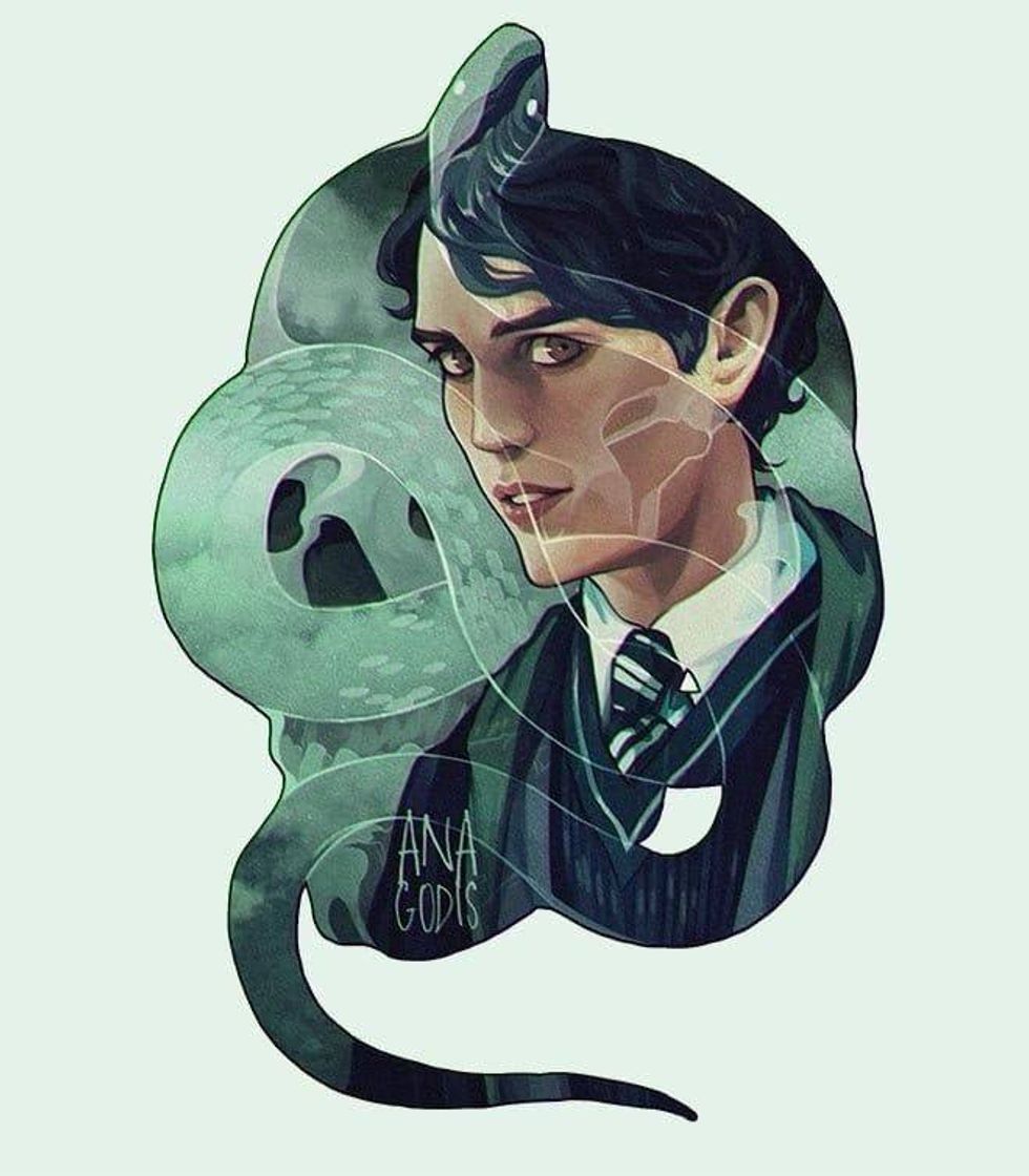 Moda Fanart tom riddle