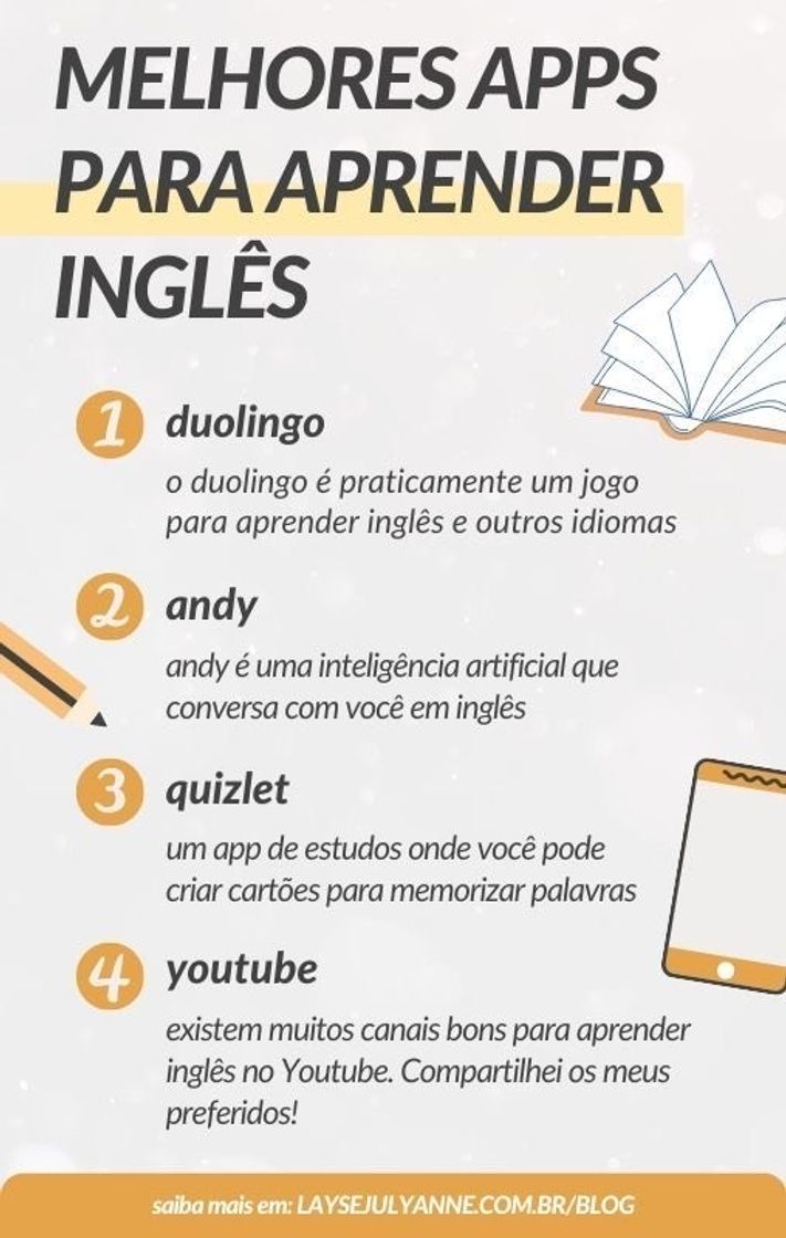 Moda Apps para aprender inglês 🤩