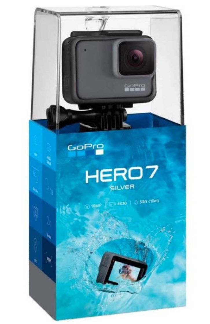 Electrónica GoPro  HERO7  Silver  -  Cámara  de 