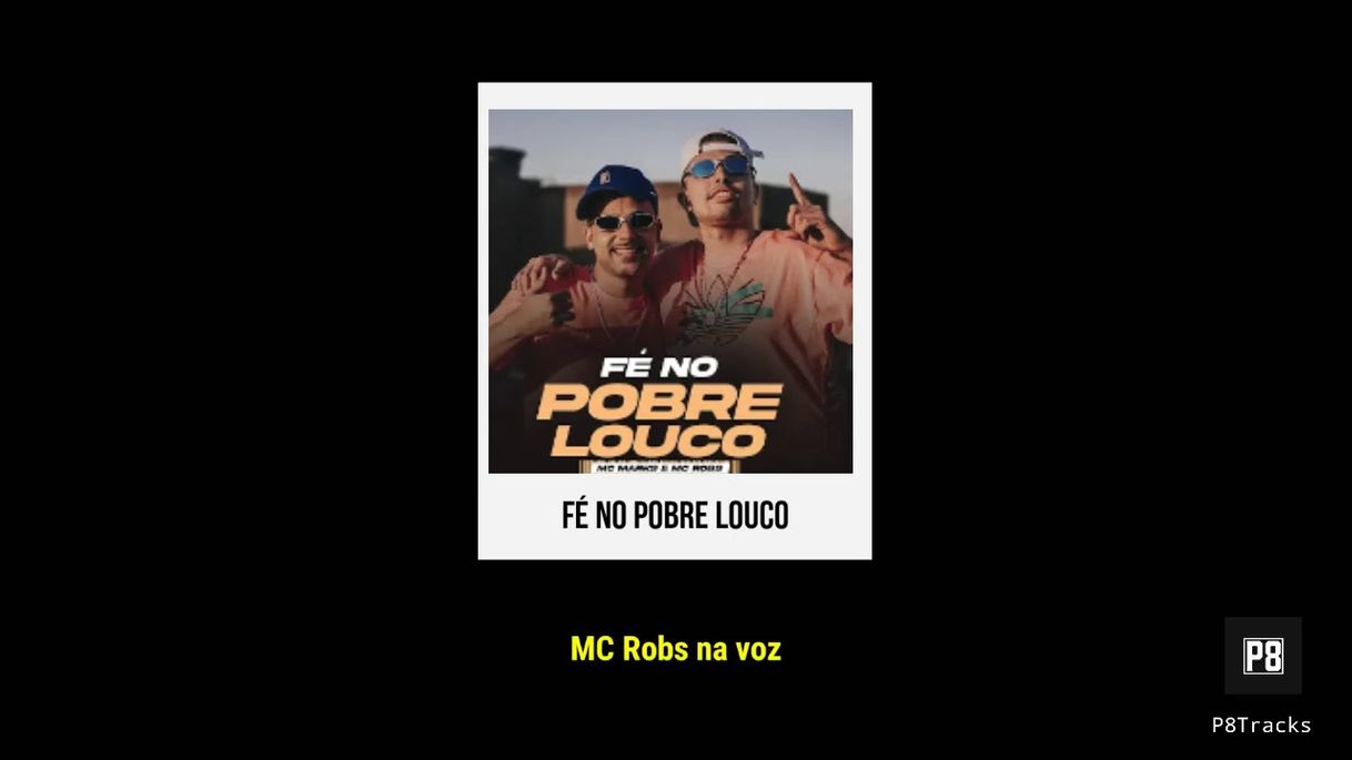 Canción Fé no pobre louco