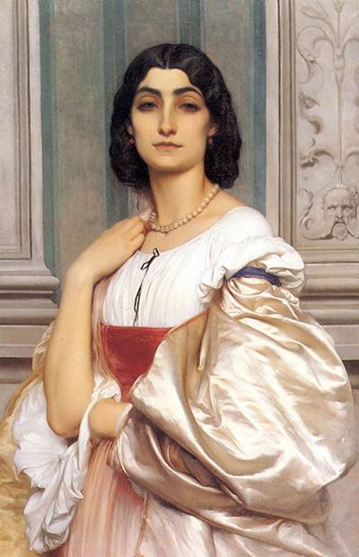 Fashion A Roman Lady - Frederic Leighton🇬🇧