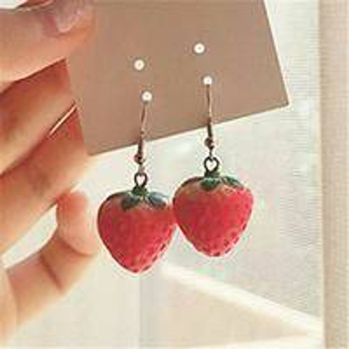 Products strawberry earrings