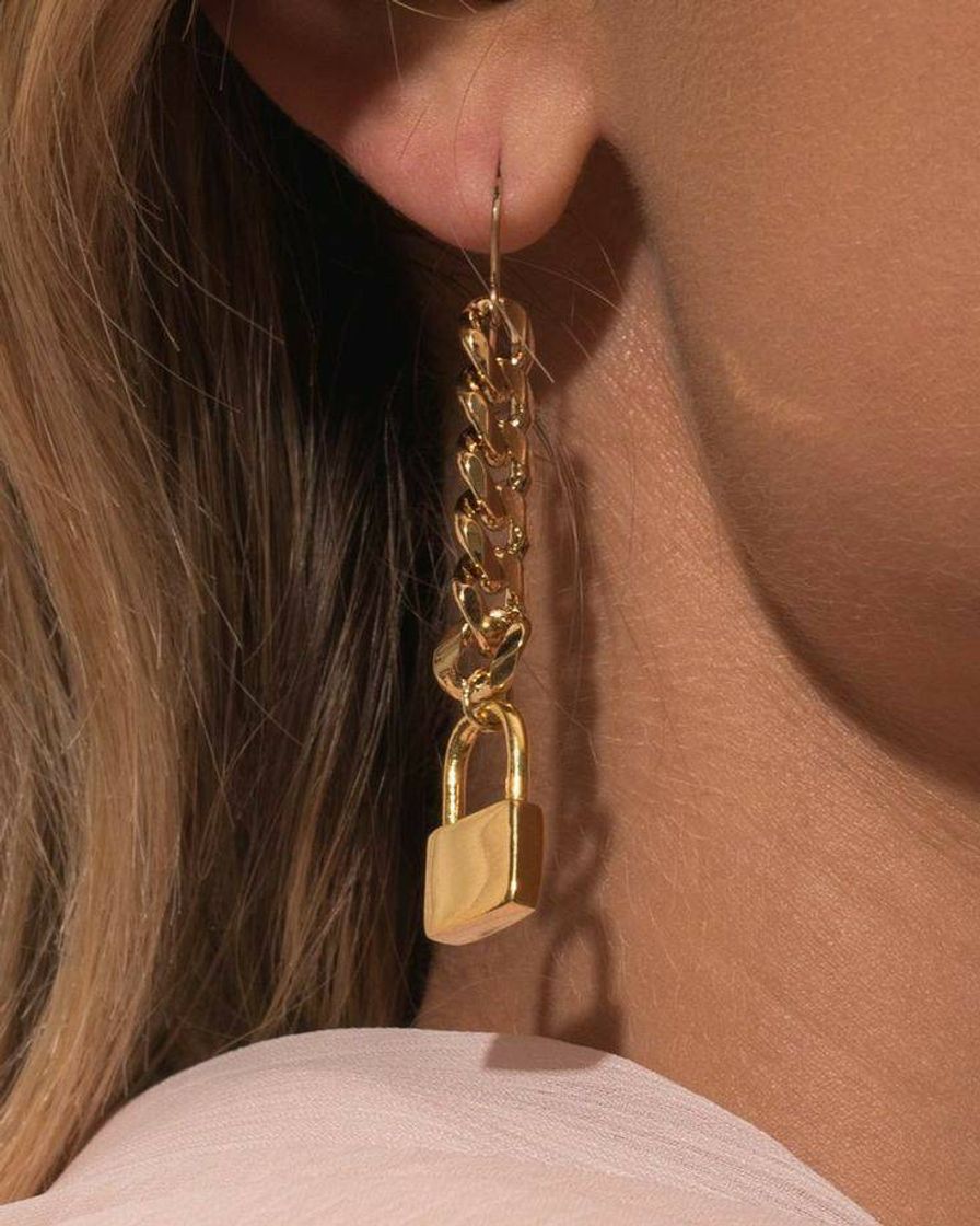 Product lock drop earring 