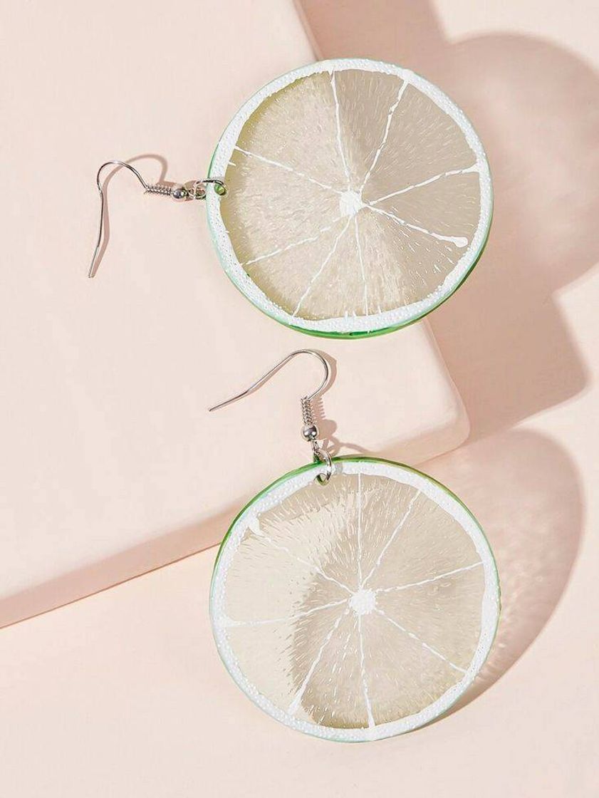 Products lemon shaped drop earring 