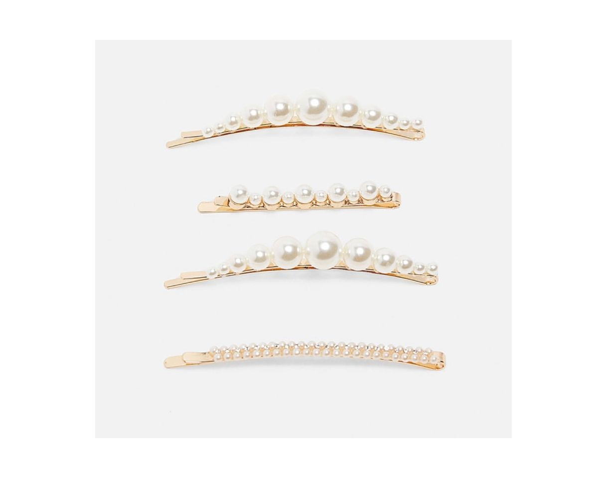 Social Clips perlas Zara