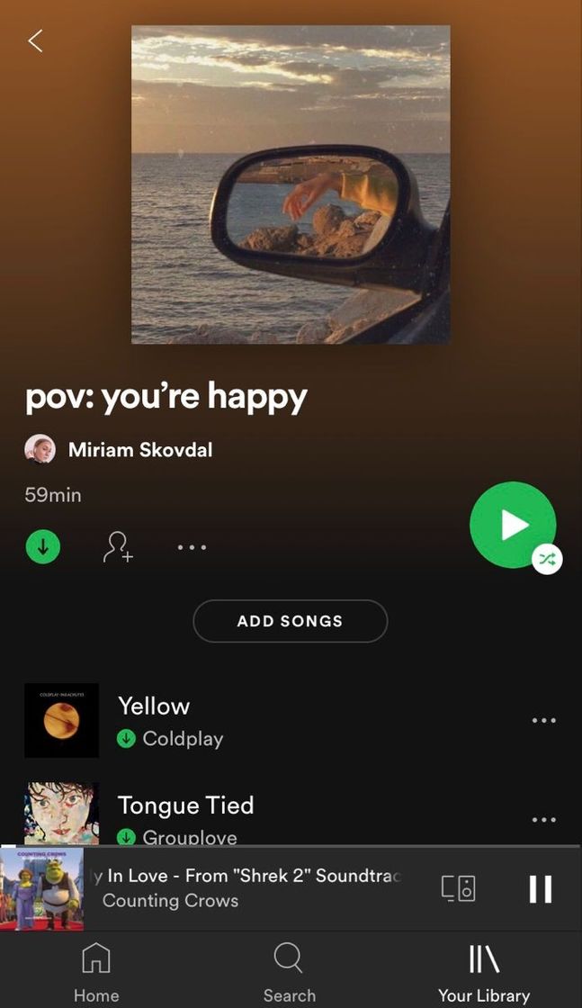 Canción pov: you're happy