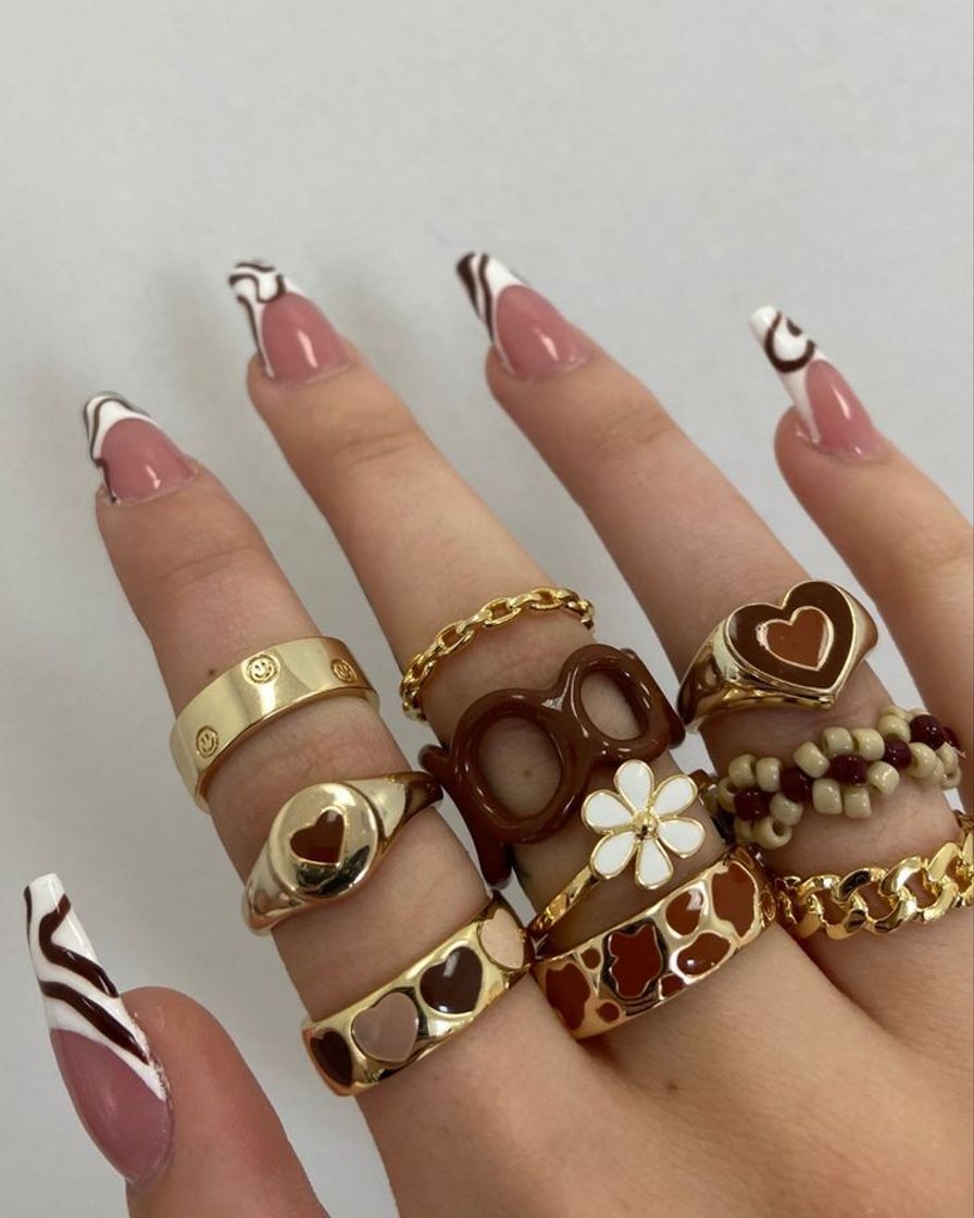 Fashion aesthetic ring