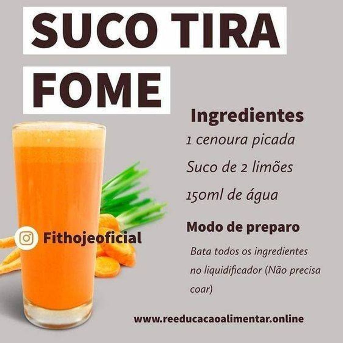 Moda Suco maravilhoso