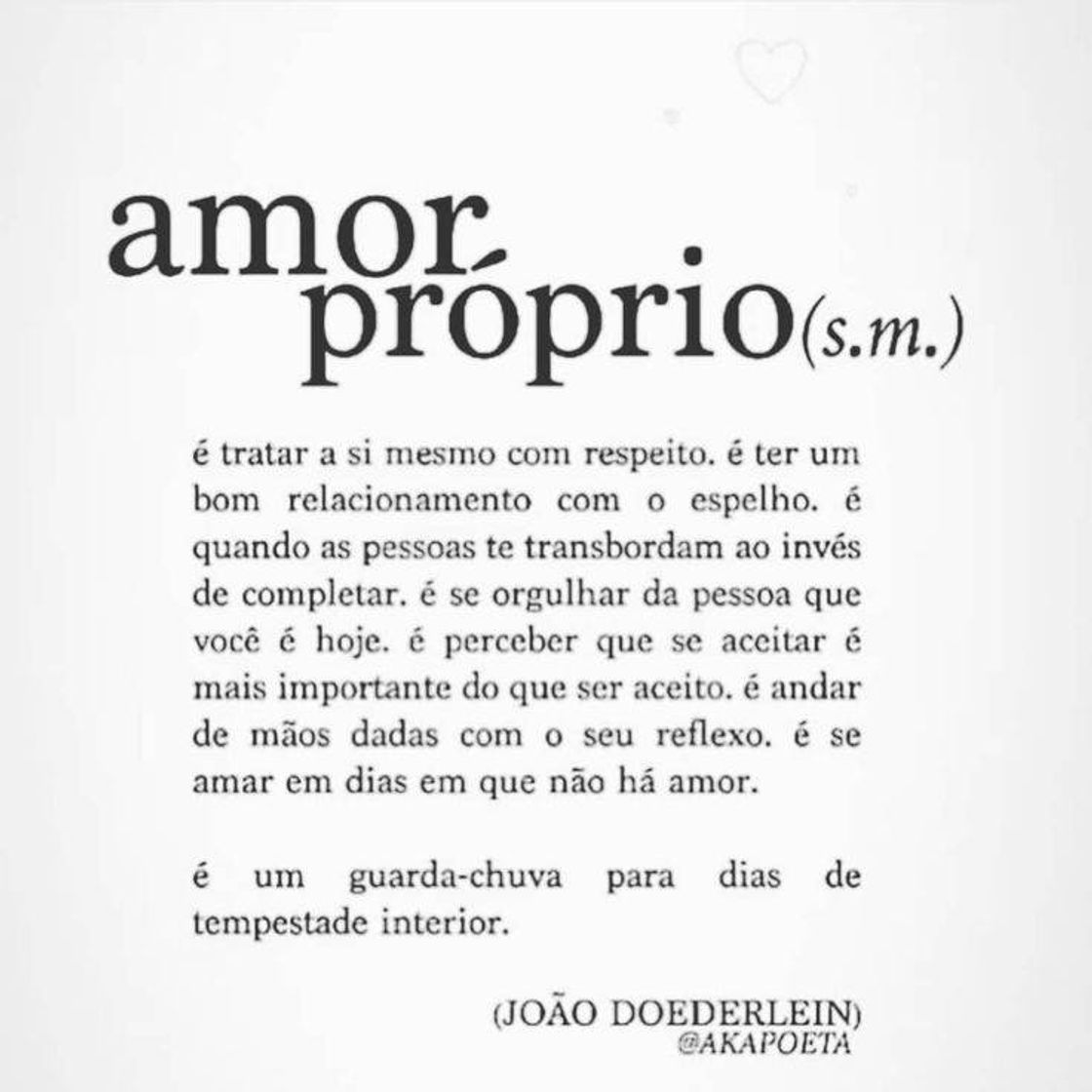 Moda Definição de amor próprio