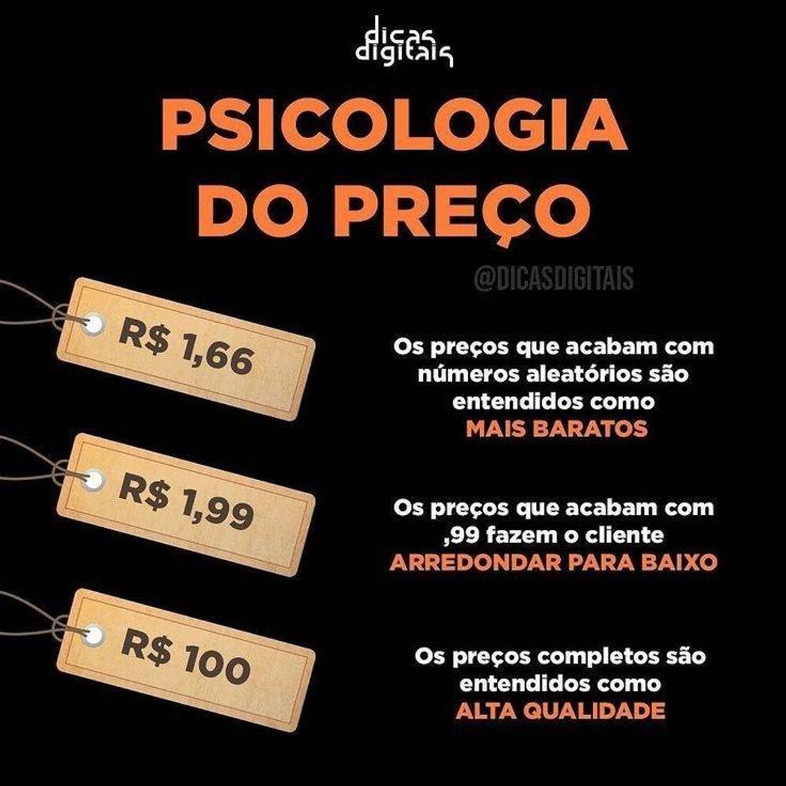 Fashion Psicologia dos preços