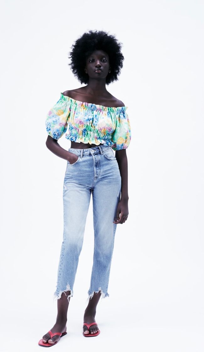 Social Blusa estampado flores