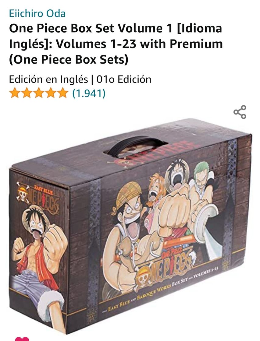 Book One piece box set 