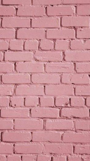 • Wallpaper tijolo pink
