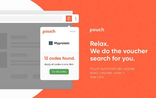 Pouch: Never Search for a Voucher Code Again