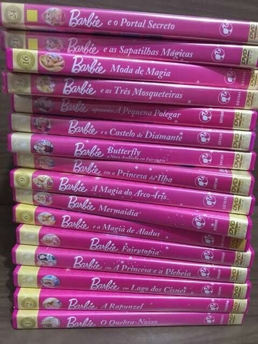 Moda todos os filmes da barbie