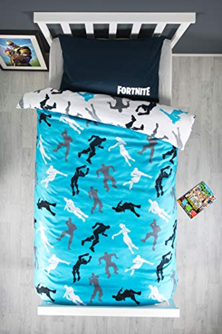 Products Fortnite Official Dabs - Funda de edredón para Cama Individual, diseño de