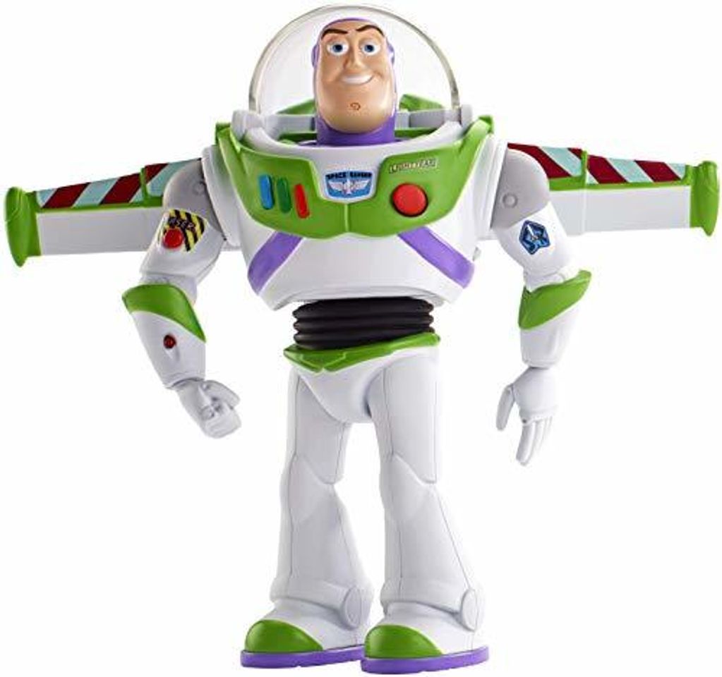 Social Mattel Disney Toy Story 4-Buzz Lightyear Superguardián Andarín