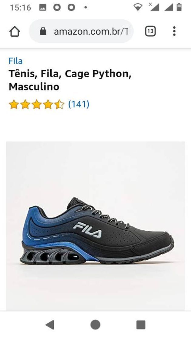 Fashion Tênis, Fila, Cage Python, Masculino: Amazon.com.br: Amazon Moda