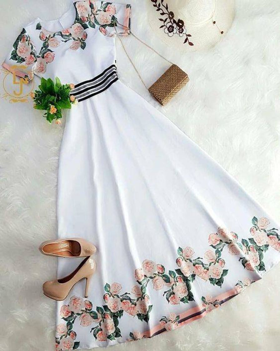 Fashion Lindo vestido longo