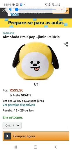 Almofada Jimin BTS