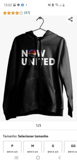 Now united moletom