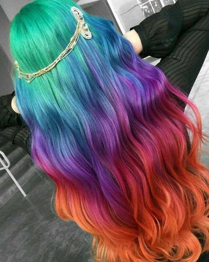 Cabelo arco iris