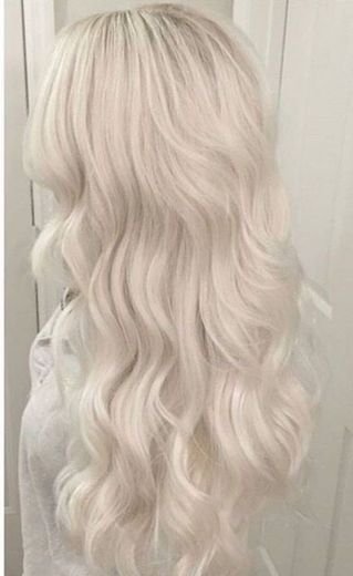 Cabelo platinado