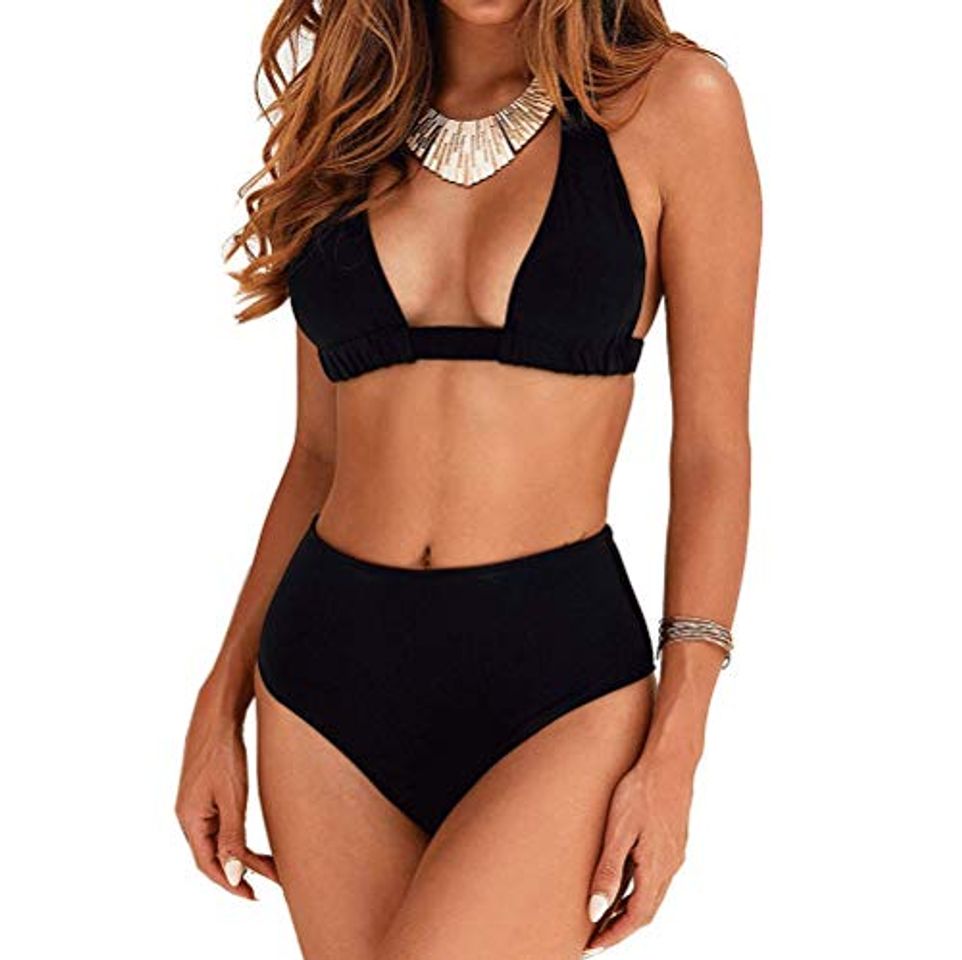 Moda DURINM Traje De Baño Mujer Sexy Bañador de Baño Conjunto de Bikini Push up Sujetador Acolchado Bikini para Mujeres Estampado Acolchado Baño Ropa de Playa