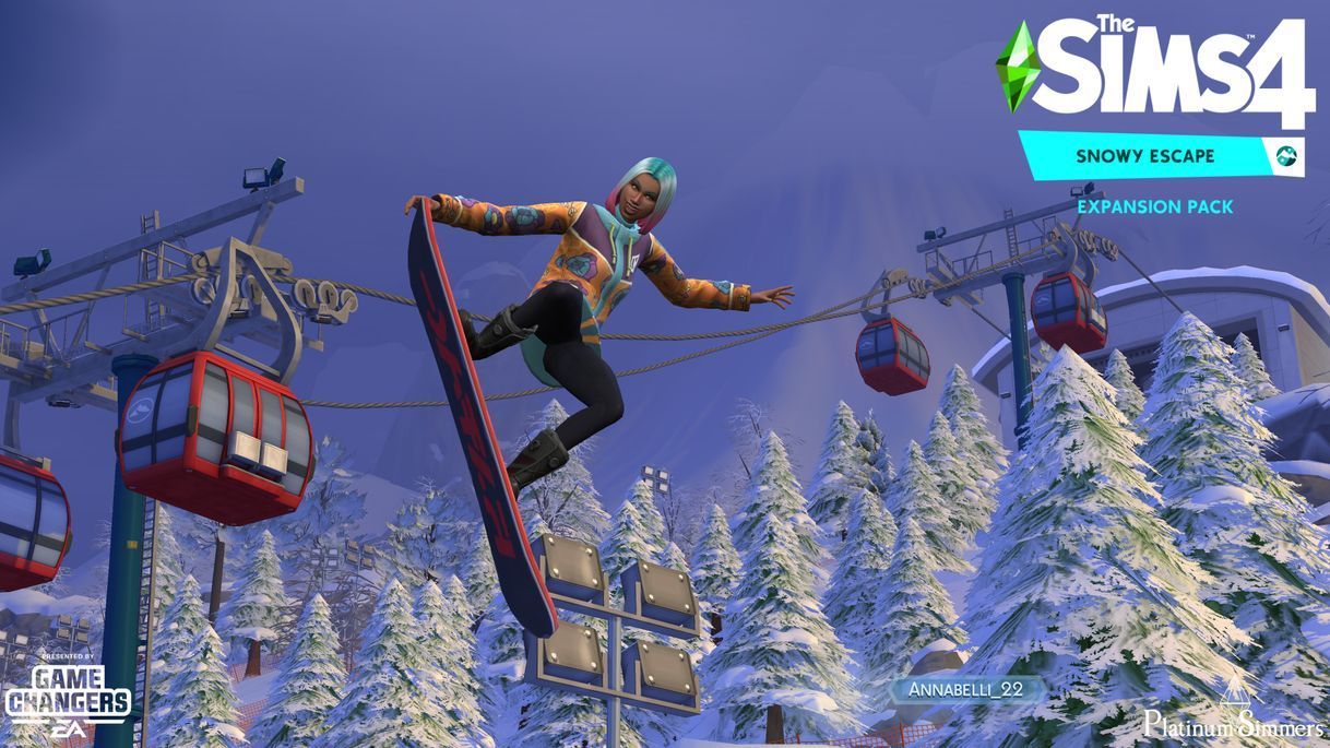 Videogames The Sims 4: Snowy Escape