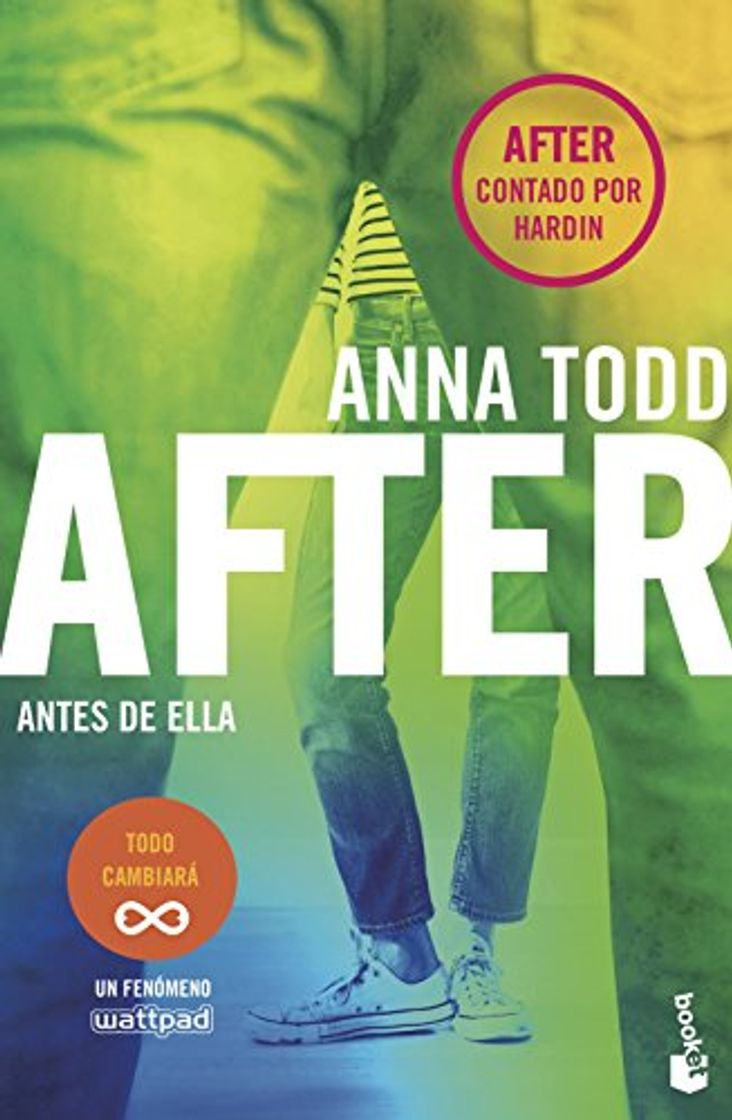 Libro After. Antes de ella