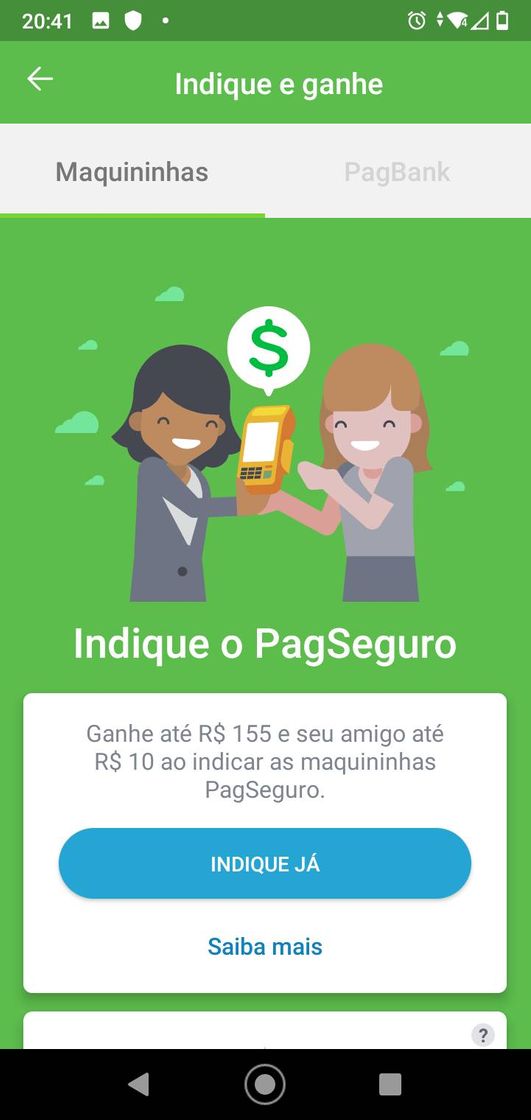 Fashion Use a minha indicação do PagSeguro e comece a aceitar cartão