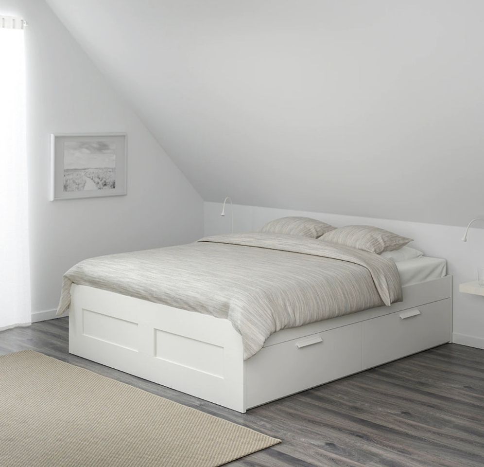 Producto BRIMNES Estructura de cama con almacenaje