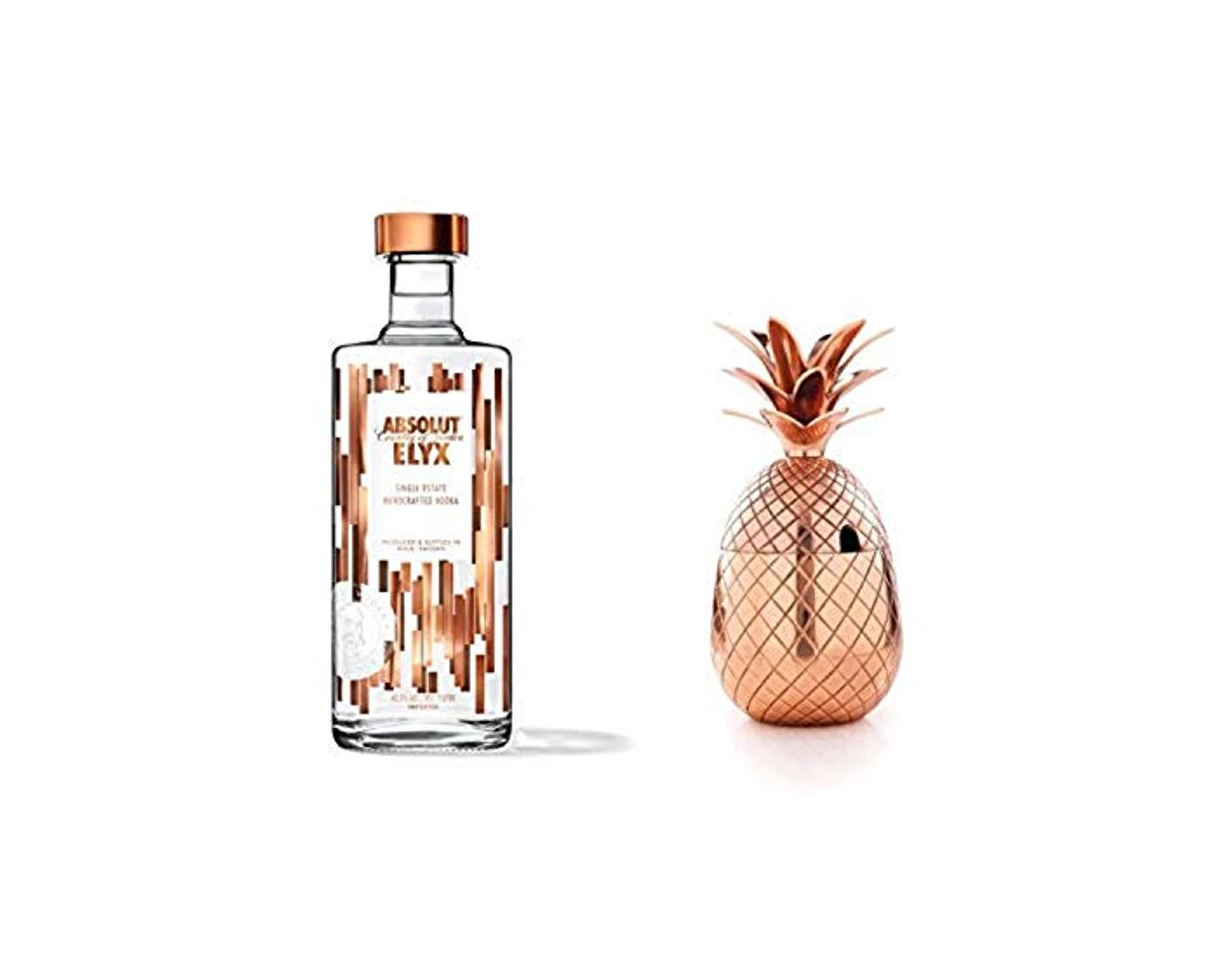 Producto Absolut Elyx Vodka Premium y Regalo Piña de Cobre