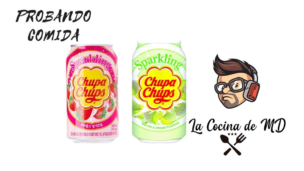 Fashion Probando Refresco de Chupa Chups sabor fresa y sabor melón - La ...