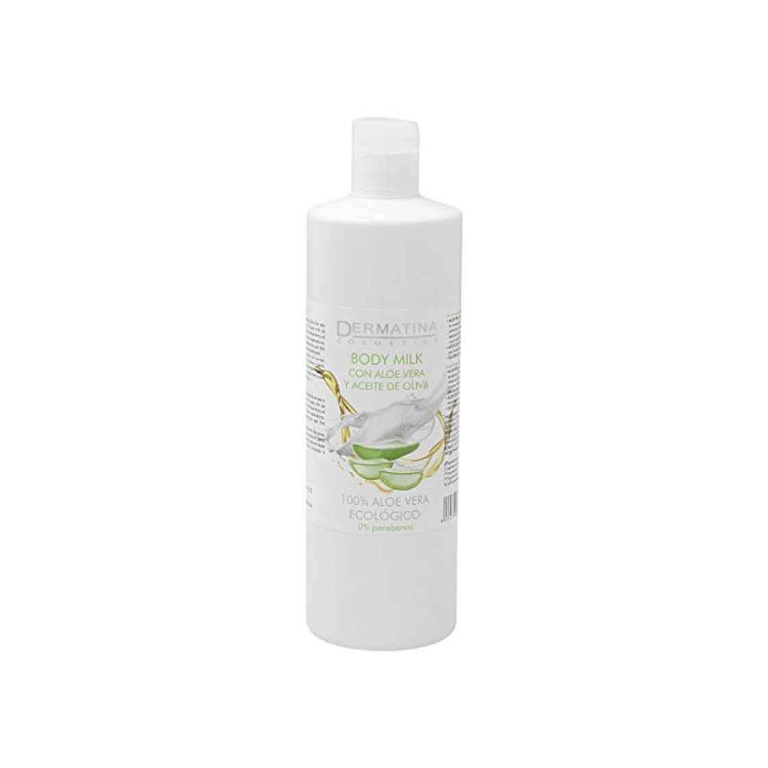 Product DERMATINA body milk con aloe vera y aceite de oliva bote 500 ml