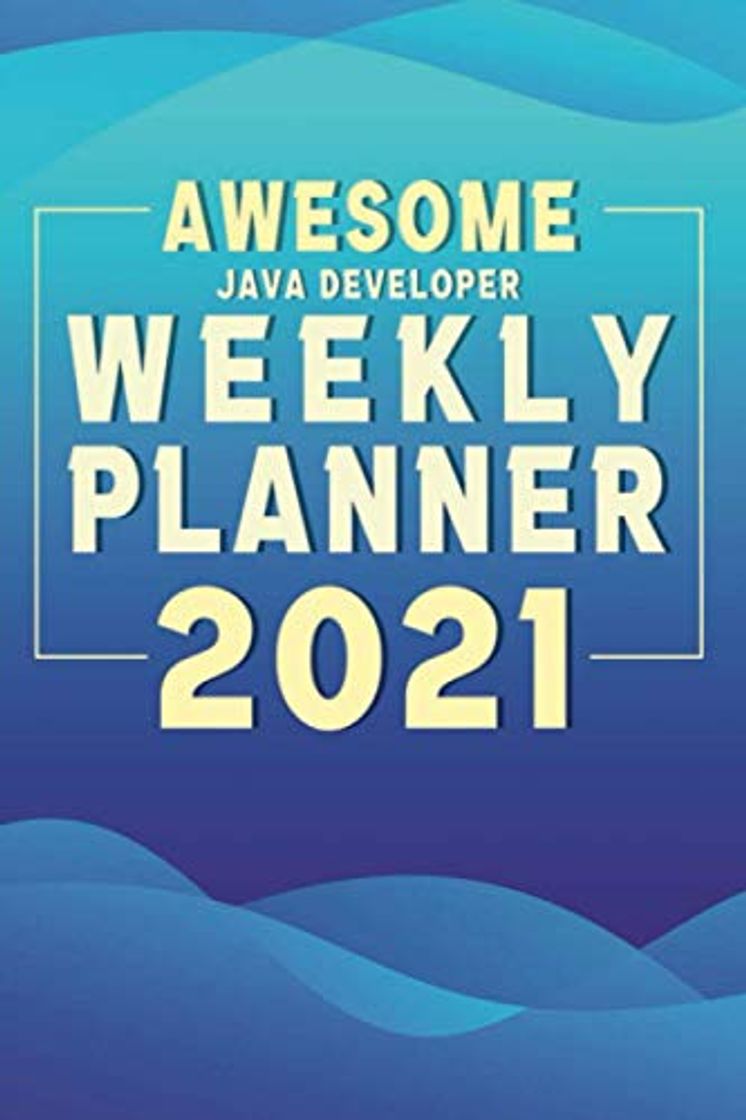 Libros Awesome Java developer Daily Planner 2021: Jan 01