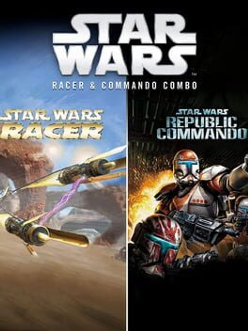 Videojuegos Star Wars Racer and Commando Combo