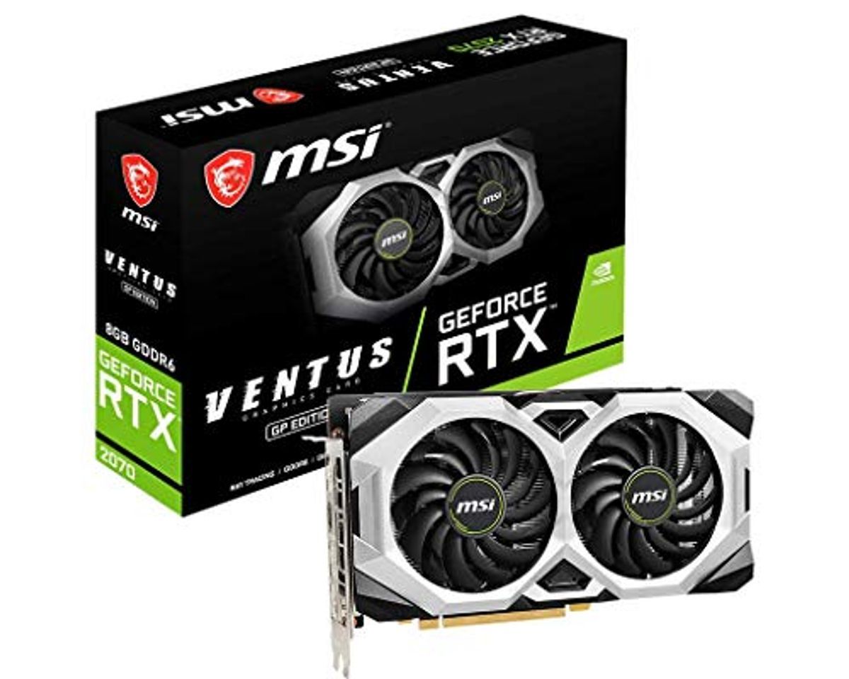 Electronic msi GeForce RTX 2070 Ventus GP Boost - Tarjeta gráfica