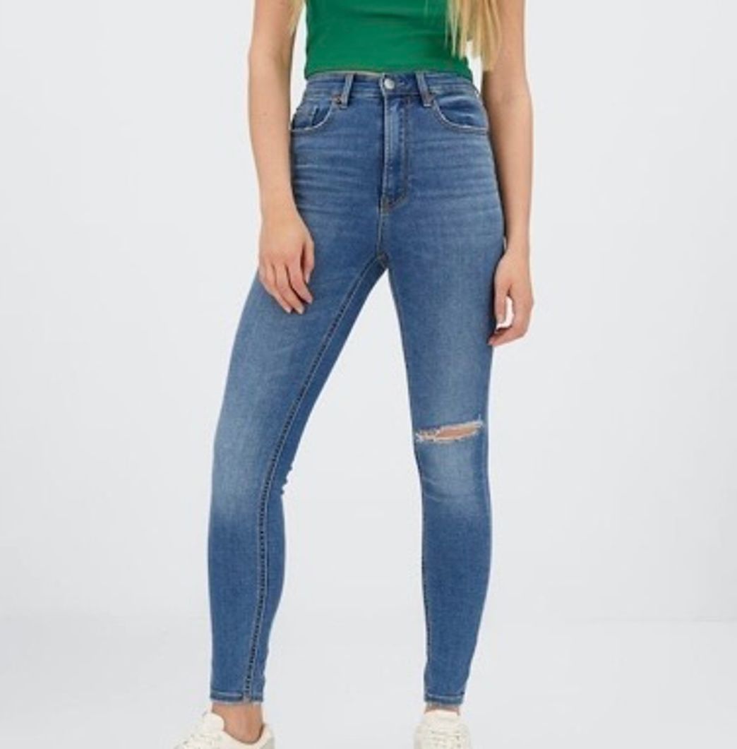Social pantalón vaquero súper high waist