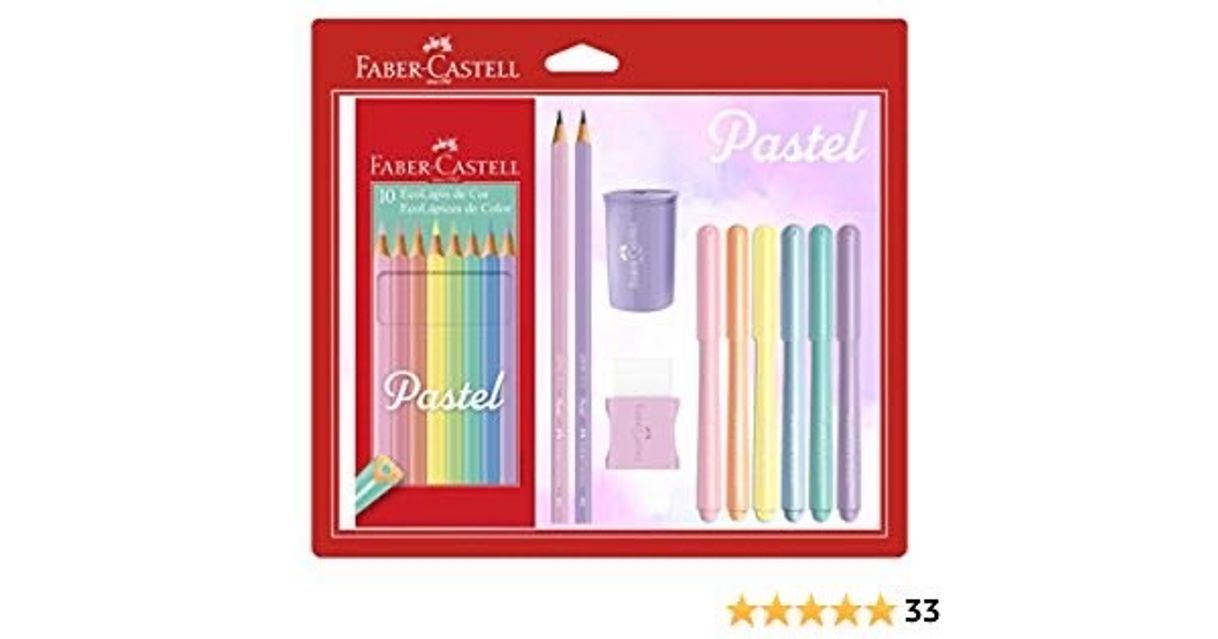 Moda Kit Tons Pastel, Faber-Castell, KIT/PASTEL, 20 Unidades