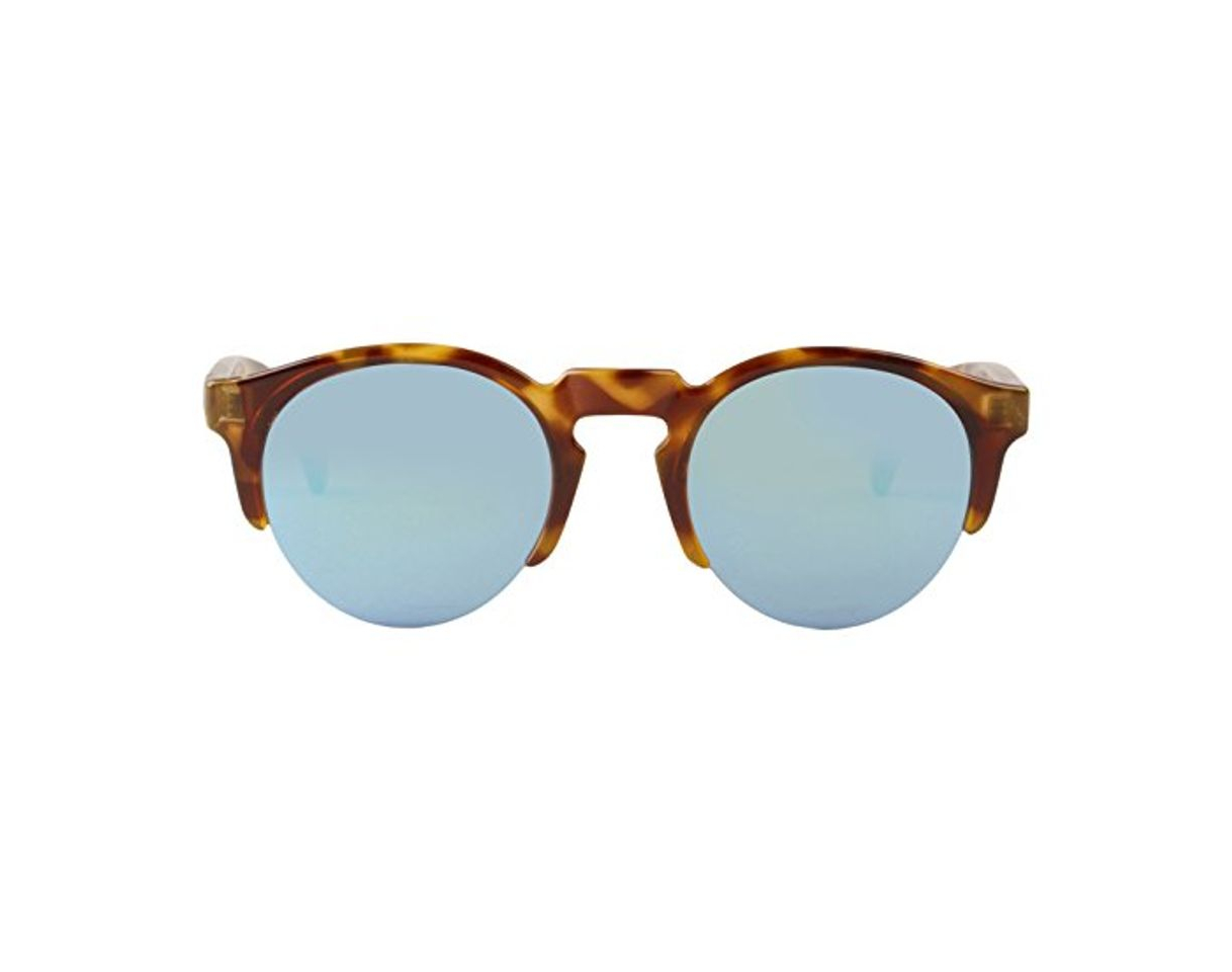 Fashion MR.BOHO, High-Contrast tortoise born with sky blue lenses - Gafas De Sol