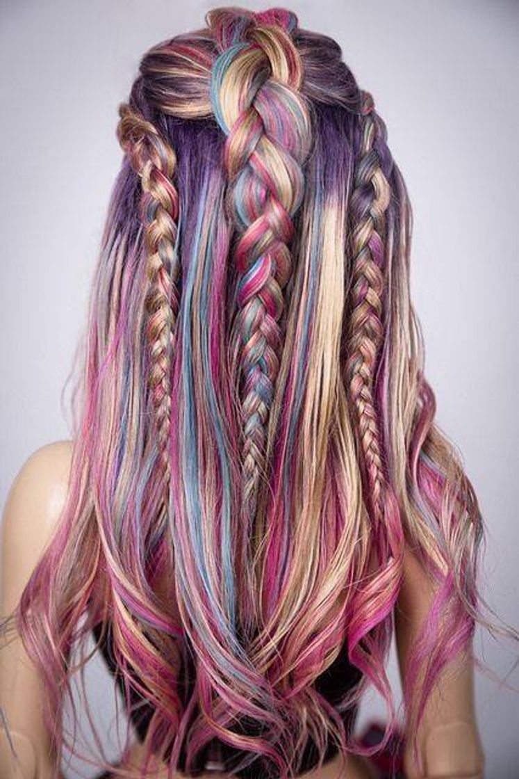 Social Cabelo Colorido